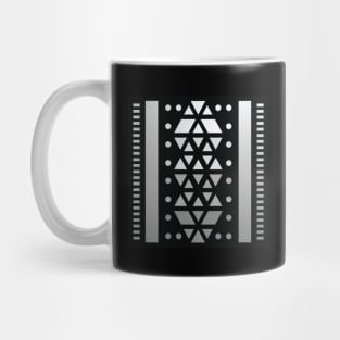 “Dimensional History” - V.1 Grey - (Geometric Art) (Dimensions) - Doc Labs Mug